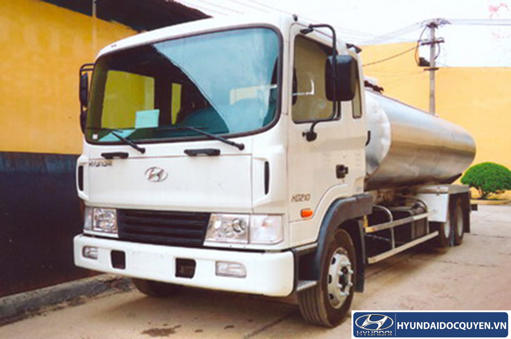 XE BỒN CHỞ SỮA HYUNDAI HD210 | XE BỒN CHỞ SỮA 12,5 KHỐI HD210