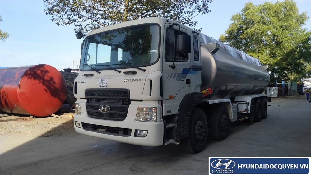 XE XITEC CHỨA AXIT HYUNDAI HD360 | XE BỒN 5 CHÂN HD360