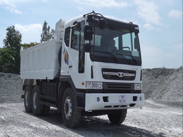 XE BEN DAEWOO 10 KHỐI | XE BEN DAEWOO K4DEF