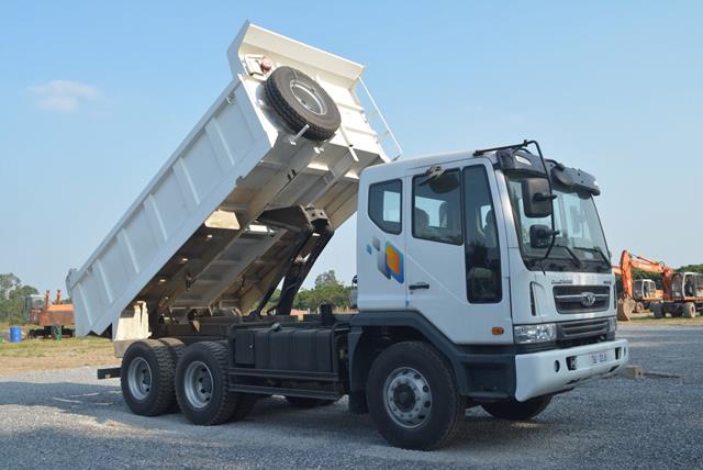 XE BEN DAEWOO 15 TẤN | XE BEN DAEWOO 3 CHÂN K4DEF